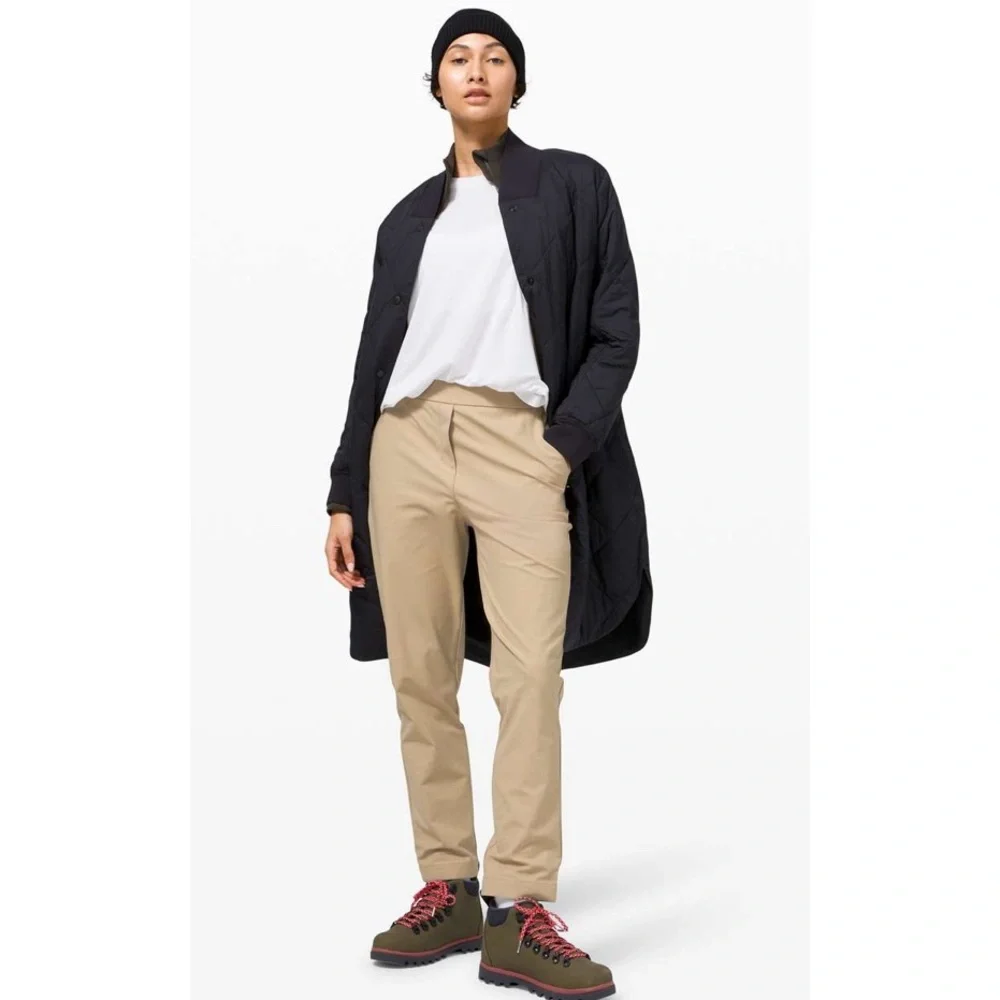 NWT Your True Trouser Pant 7/8 in Trench (khaki) - size 12 - Picture 1 of 7
